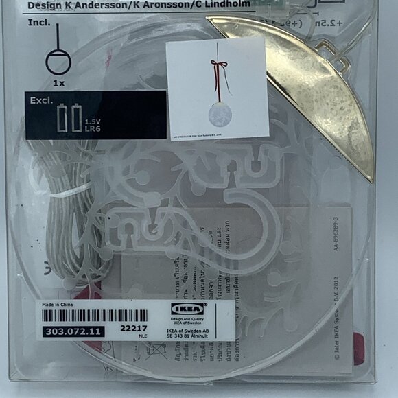 IKEA STRÅLA LED Pendant Lamp Kit - Set of 2 (Sealed) - Picture 11 of 12